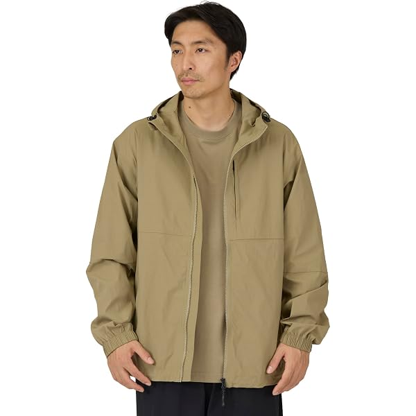 Amazon.co.jp: Snow Peak TAKIBI Ripstop Anorak, beige : Clothing